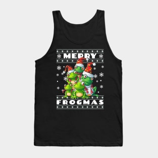 Merry Frogmas Tank Top